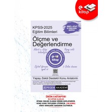 2025 KPSS Eğitim Bilimleri Ölçme ve Değerlendirme Konu Anlatımlı
