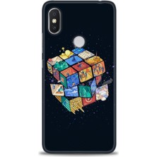 Kılıf Evreni Xiaomi Redmi Note 6 Pro Kılıf Hd Baskılı Kılıf - Küplerdeki Insanlar + 9h Nano Ekran Koruyucu