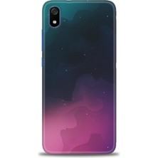 Kılıf Evreni Xiaomi Redmi 7A Kılıf Hd Baskılı Kılıf - Gökyüzü + 9h Nano Ekran Koruyucu