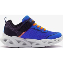 Skechers Twisty Brights 2.0 Büyük Erkek Çocuk Mavi Işıklı Spor Ayakkabı 401625L Blbk