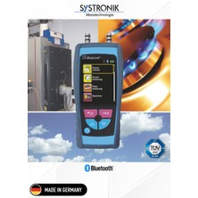 Systronik S4600 Akıllı ve Bluetoothlu Dijital Fark Basınç Manometresi