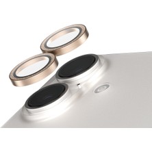 PanzerGlass Safe. By Panzerglass iPhone 16 | 16 Plus Altın Kamera Koruyucu