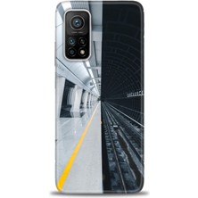 Kılıf Evreni Xiaomi Mi 10T Pro Kılıf Hd Baskılı Kılıf - Metro Station + 9h Nano Ekran Koruyucu