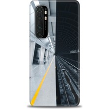 Kılıf Evreni Xiaomi Mi Note 10 Lite Kılıf Hd Baskılı Kılıf - Metro Station + 9h Nano Ekran Koruyucu