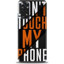 Kılıf Evreni Xiaomi Redmi Note 12 4g Kılıf Hd Baskılı Kılıf - Dont Touch + 9h Nano Ekran Koruyucu