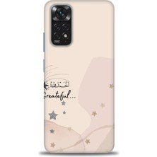 Kılıf Evreni Xiaomi Redmi Note 12 4g Kılıf Hd Baskılı Kılıf - Greateful + 9h Nano Ekran Koruyucu