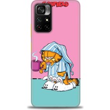 Kılıf Evreni Xiaomi Redmi Note 11 Pro Plus Kılıf Hd Baskılı Kılıf - Garfield + 9h Nano Ekran Koruyucu