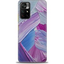 Kılıf Evreni Xiaomi Redmi Note 11 Pro Plus Kılıf Hd Baskılı Kılıf - Purple + 9h Nano Ekran Koruyucu