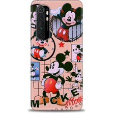 Kılıf Evreni Xiaomi Mi Note 10 Lite Kılıf Hd Baskılı Kılıf - Mickey Mouse + 9h Nano Ekran Koruyucu