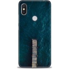 Kılıf Evreni Xiaomi Redmi Note 6 Pro Kılıf Hd Baskılı Kılıf - Iskele + 9h Nano Ekran Koruyucu