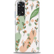 Kılıf Evreni Xiaomi Redmi Note 12 4g Kılıf Hd Baskılı Kılıf - Flower Pattern + 9h Nano Ekran Koruyucu