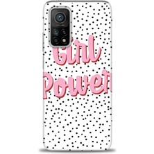 Kılıf Evreni Xiaomi Mi 10T Pro Kılıf Hd Baskılı Kılıf - Girl Power + 9h Nano Ekran Koruyucu