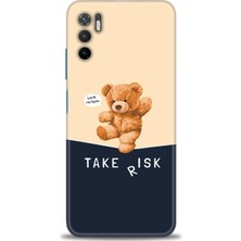 Kılıf Evreni Xiaomi Poco M3 Pro Kılıf Hd Baskılı Kılıf - Take Risk + 9h Nano Ekran Koruyucu