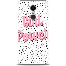 Kılıf Evreni Xiaomi Redmi 5 Plus Kılıf Hd Baskılı Kılıf - Girl Power + 9h Nano Ekran Koruyucu