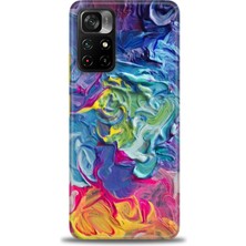 Kılıf Evreni Xiaomi Redmi Note 11 Pro Plus Kılıf Hd Baskılı Kılıf - Colors + 9h Nano Ekran Koruyucu