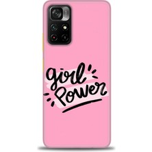 Kılıf Evreni Xiaomi Redmi Note 11 Pro Plus Kılıf Hd Baskılı Kılıf - Girll Power + 9h Nano Ekran Koruyucu