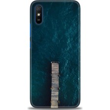 Kılıf Evreni Xiaomi Redmi 9A Kılıf Hd Baskılı Kılıf - Iskele + 9h Nano Ekran Koruyucu