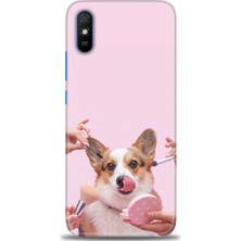 Kılıf Evreni Xiaomi Redmi 9A Kılıf Hd Baskılı Kılıf - Sevimli Köpek + 9h Nano Ekran Koruyucu