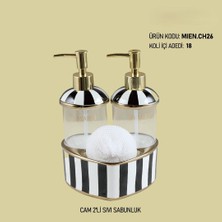 Mien 2 Li Kalpli Cam Sıvı Sabunluk MİEN.CH26