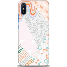 Kılıf Evreni Xiaomi Redmi 9A Kılıf Hd Baskılı Kılıf - Çok Renkli + 9h Nano Ekran Koruyucu