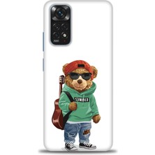 Kılıf Evreni Xiaomi Redmi Note 12 4g Kılıf Hd Baskılı Kılıf - Teddy Bear + 9h Nano Ekran Koruyucu