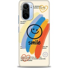 Kılıf Evreni Xiaomi Mi 11I Kılıf Hd Baskılı Kılıf - Smile + 9h Nano Ekran Koruyucu