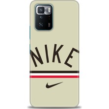 Xiaomi Poco X3 Gt Kılıf Hd Baskılı Kılıf - Nike + 9h Nano Ekran Koruyucu