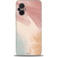 Kılıf Evreni Xiaomi Poco M5 Kılıf Hd Baskılı Kılıf - Soft Renkler + 9h Nano Ekran Koruyucu