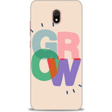 Kılıf Evreni Xiaomi Redmi 8A Kılıf Hd Baskılı Kılıf - Grow + 9h Nano Ekran Koruyucu