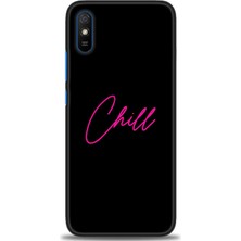 Kılıf Evreni Xiaomi Redmi 9A Kılıf Hd Baskılı Kılıf - Chill + 9h Nano Ekran Koruyucu