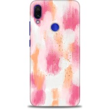 Kılıf Evreni Xiaomi Redmi Note 7 Kılıf Hd Baskılı Kılıf - Pembe Palet + 9h Nano Ekran Koruyucu