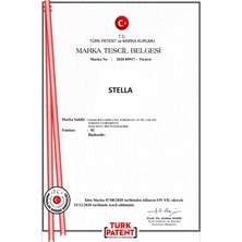 STELLA Su Bazlı Saf Akrilik Boya Beyaz 1 Litre