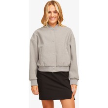 Jjxx Jxsara Kadın Gri Mont 12258790-FEATHERGRAY