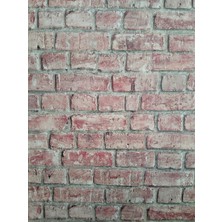 Tuğla DESENLI3BOYUTLU Duvarkağıdı 5m2