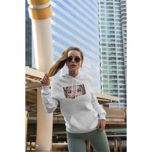 Regular Fit Kadın Baskılı Sweatshirt