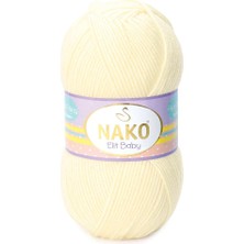 Nako Elit Baby Vanilya 2378 (5 Adet) Örgü Ipi