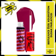 Nyx Professional Makeup Beetlejuice Özel Koleksiyon Dudak Parlatıcısı - 03 Purple + Red