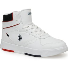 U.S. Polo Assn. Andreı Hı 3pr Beyaz Erkek High Sneaker