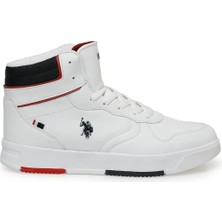 U.S. Polo Assn. Andreı Hı 3pr Beyaz Erkek High Sneaker