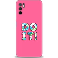 Xiaomi Redmi Note 10 5g Kılıf Hd Baskılı Kılıf - Do It + 9h Nano Ekran Koruyucu