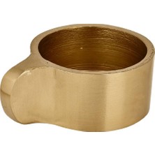 Eglo 422016 "jellıcoe" 2,5 cm  Yüksekliğinde Gold Alüminyum Şamdan- Mumluk