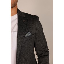 Vad Mavi 1263 Erkek Blazer Spor Ceket