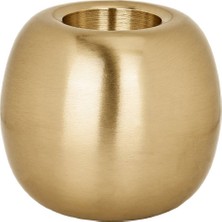 Eglo 422013 "jellıcoe" 8,5 cm  Yüksekliğinde 9,5 cm  Çapında Gold Alüminyum Şamdan- Mumluk