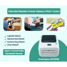 Dreampos WP300B Barkod Etiket Yazıcı