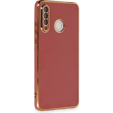 Newface Huawei P30 Lite Kılıf Volet Silikon - Kırmızı 13