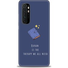 Xiaomi Mi Note 10 Lite Kılıf Hd Baskılı Kılıf - Quran + 9h Nano Ekran Koruyucu