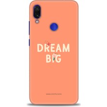 Xiaomi Redmi Note 7 Kılıf Hd Baskılı Kılıf - Dream Big + 9h Nano Ekran Koruyucu