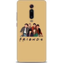 Kılıf Evreni Xiaomi Mi 9t Kılıf Hd Baskılı Kılıf - Friends + 9h Nano Ekran Koruyucu