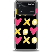 Xiaomi Poco M4 Pro 4g Kılıf Hd Baskılı Kılıf - Xoxoxo + 9h Nano Ekran Koruyucu