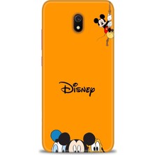 Kılıf Evreni Xiaomi Redmi 8A Kılıf Hd Baskılı Kılıf - Turuncu Disney + 9h Nano Ekran Koruyucu